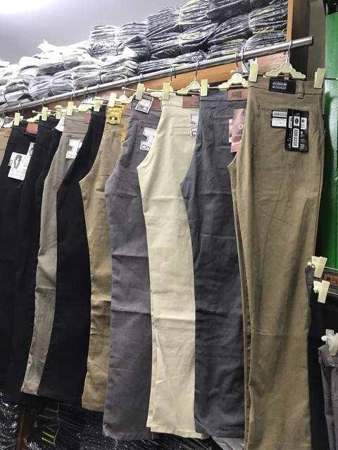 (BISA COD) Celana chino pants bahan stech / chino  pensil cowok panjang /DYZHAcollection