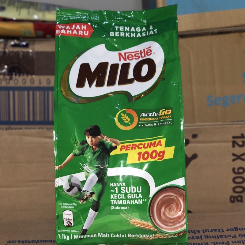 

Milo Activ-Go 1kg & 1.1kg Malaysia