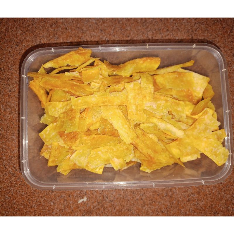 

keripik mangleng/manggleng , rasa bawang goreng 200 gram