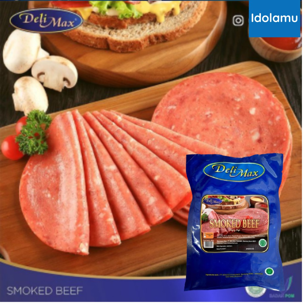 

Deli max smoked beef daging sapi 500 gr