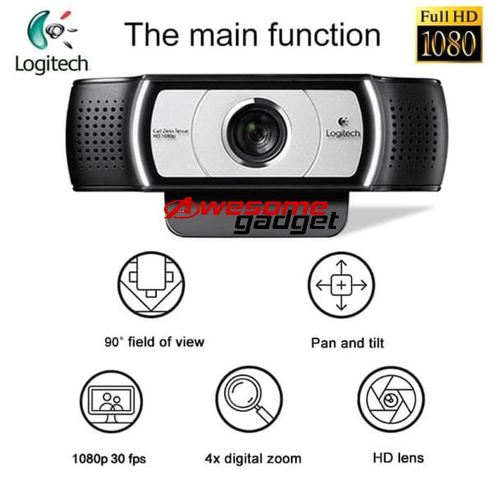 Logitech C930E / C930C Full HD WEBCAM 1080P