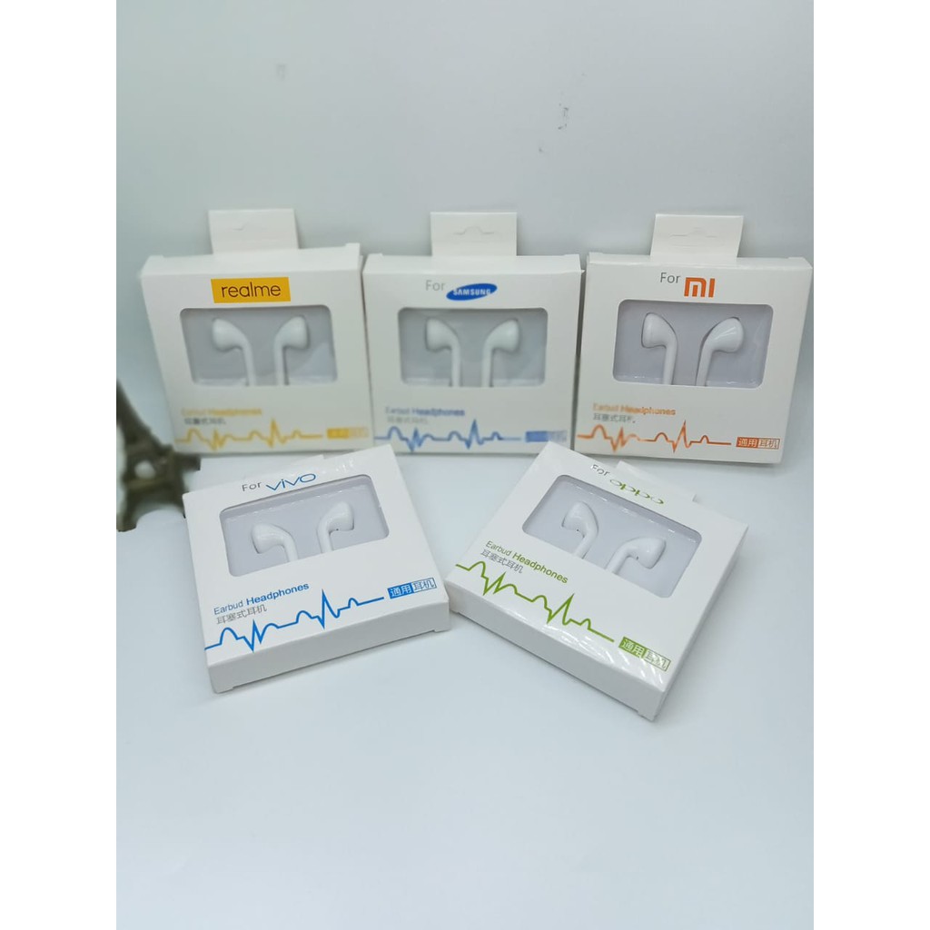 Headset R9/MH133/R11 White Series/ Earphone Original