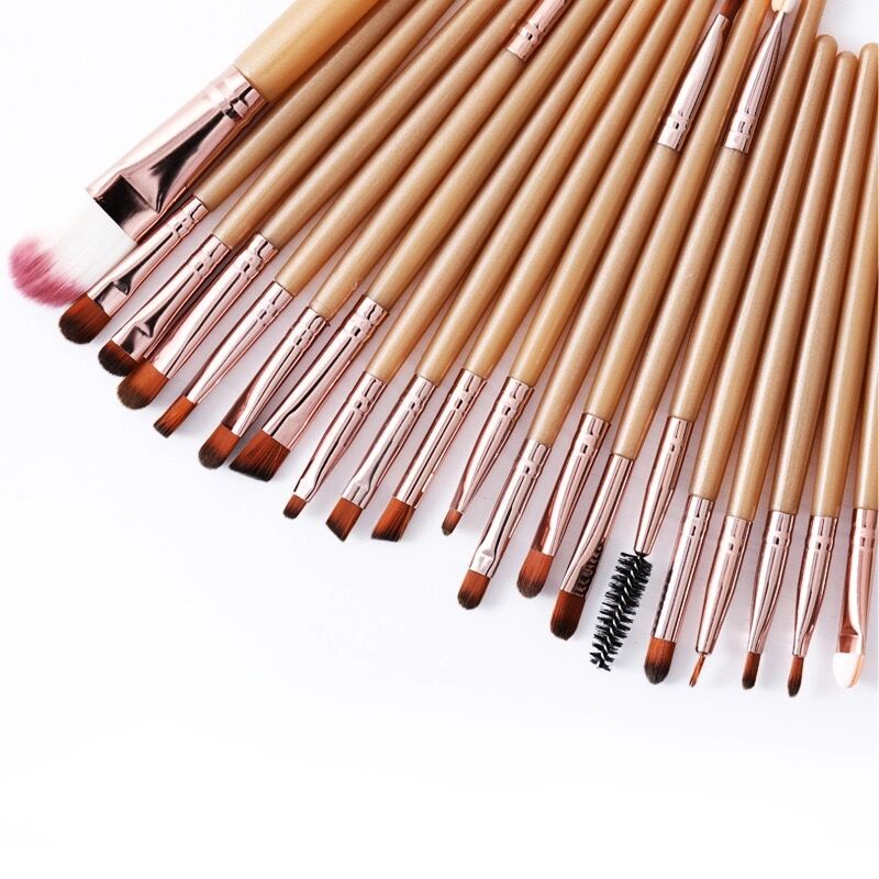 20pcs / set brush Eyeshadow / Bibir / blush On / foundation / Alis Untuk Alat Kecantikan