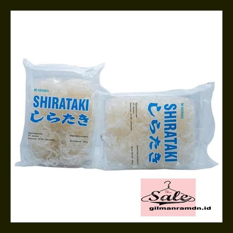 

S40Cgils Dry Shirataki - Mie Kering Shirataki Low Carb 250G Keto Friendly Fls40Ggs