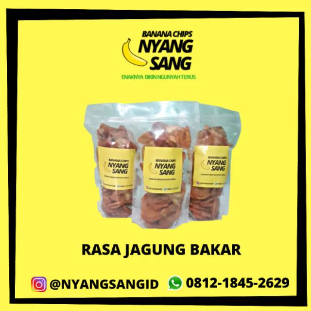 

Keripik Pisang Jagung Bakar By Nyangsang