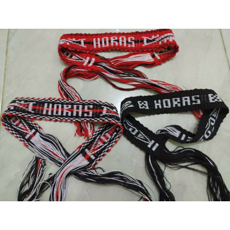 Sortali Horas Tenun Khas Batak / Ikat Kepala Horas (Random)
