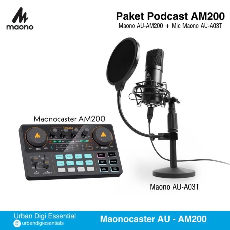 Звуковая карта maono au a03 для микрофона