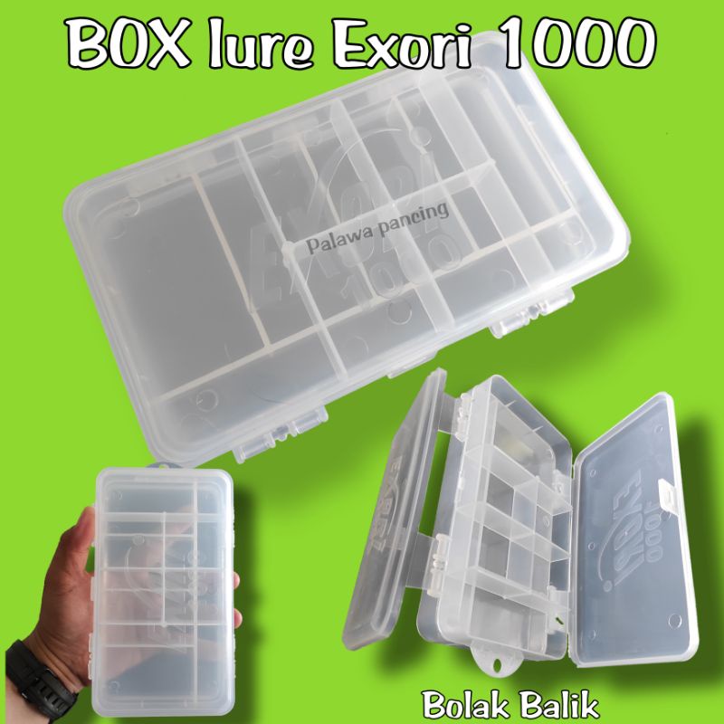 Bok/ Box Lure EXORI 1000 Bolak Balik kotak umpan casting