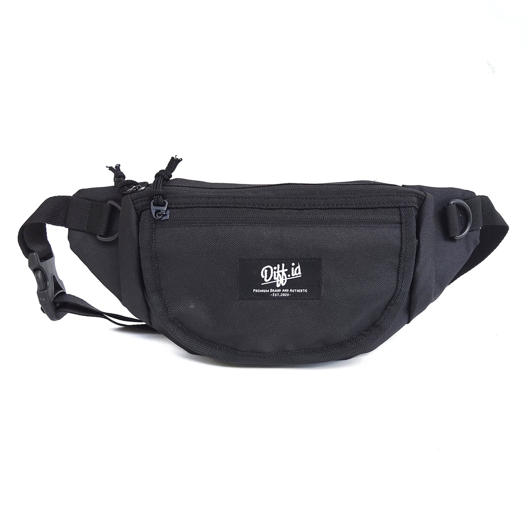 Tas Selempang Pria Distro Bahan Polyester Terbaru Tas Pinggang Waistbag Cowok