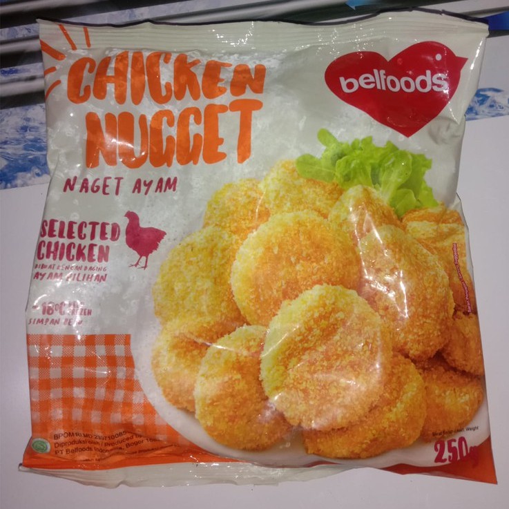 

BELFOODS FAVORITE CHICKEN NUGGET 250 GR