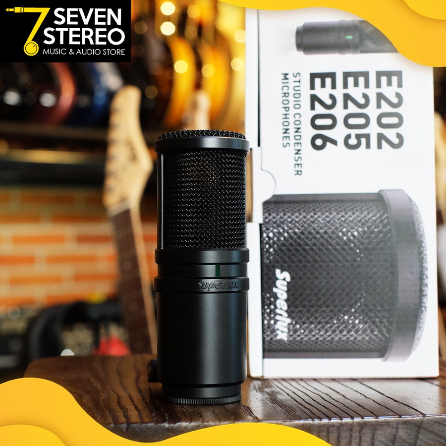 Superlux E205 E 205 Studio Condenser Microphone mirip AT2020