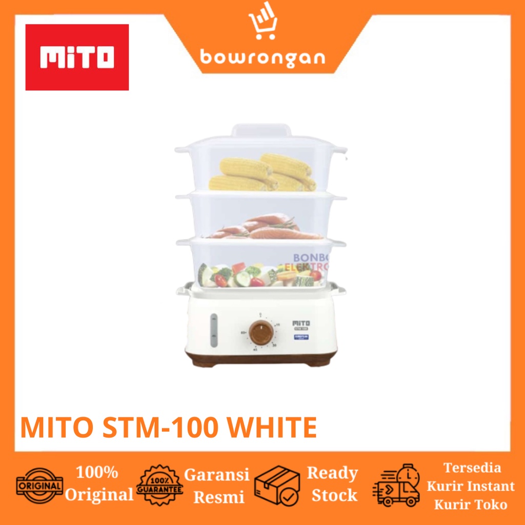 MITO Steamer Electric Food STM100 3 Tier