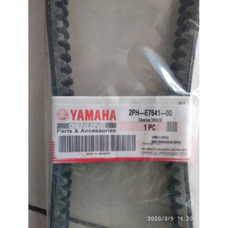 V-belt vanbelt vbelt ori baru YGP asli mio m3 soul gt mioz fino125 xride125