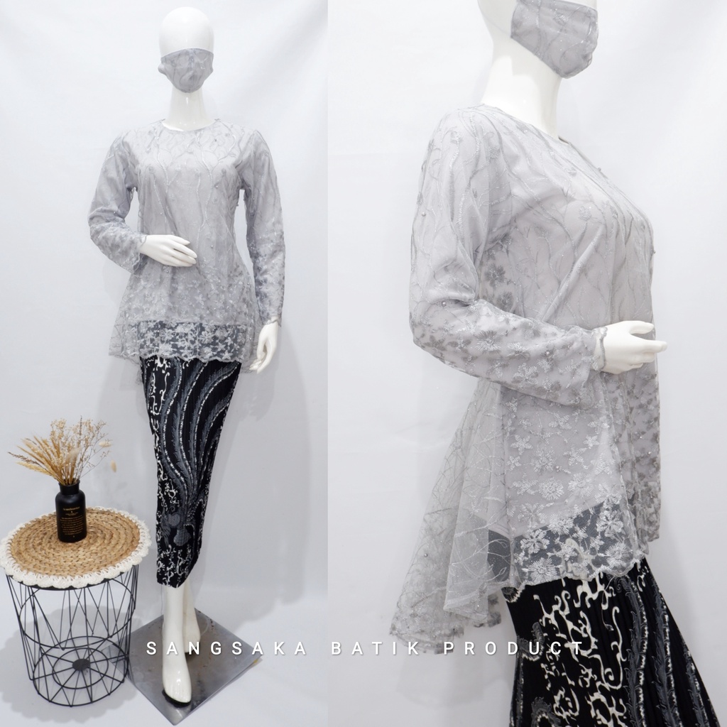 Kebaya Tunik / Tunik Brokat / Kebaya Modern / Kebaya tile / Kebaya Favorite / Batik Couple