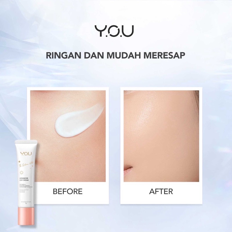 YOU Radiance White Day Cream | Night Gel 30gr