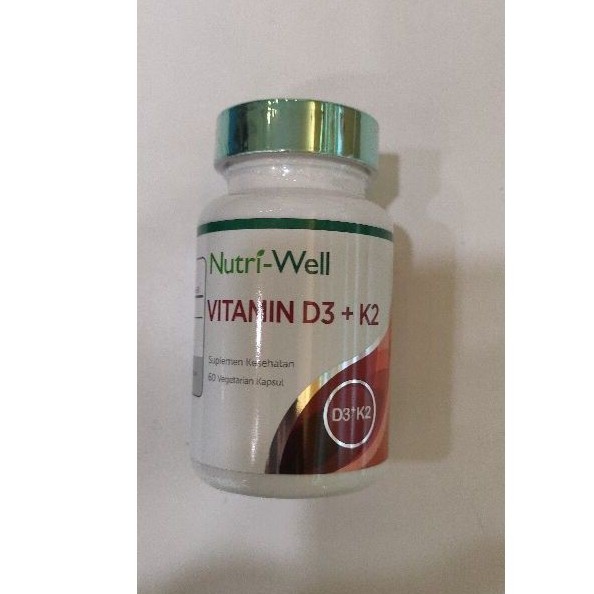 Nutriwell Vit D3 + K2 isi 60