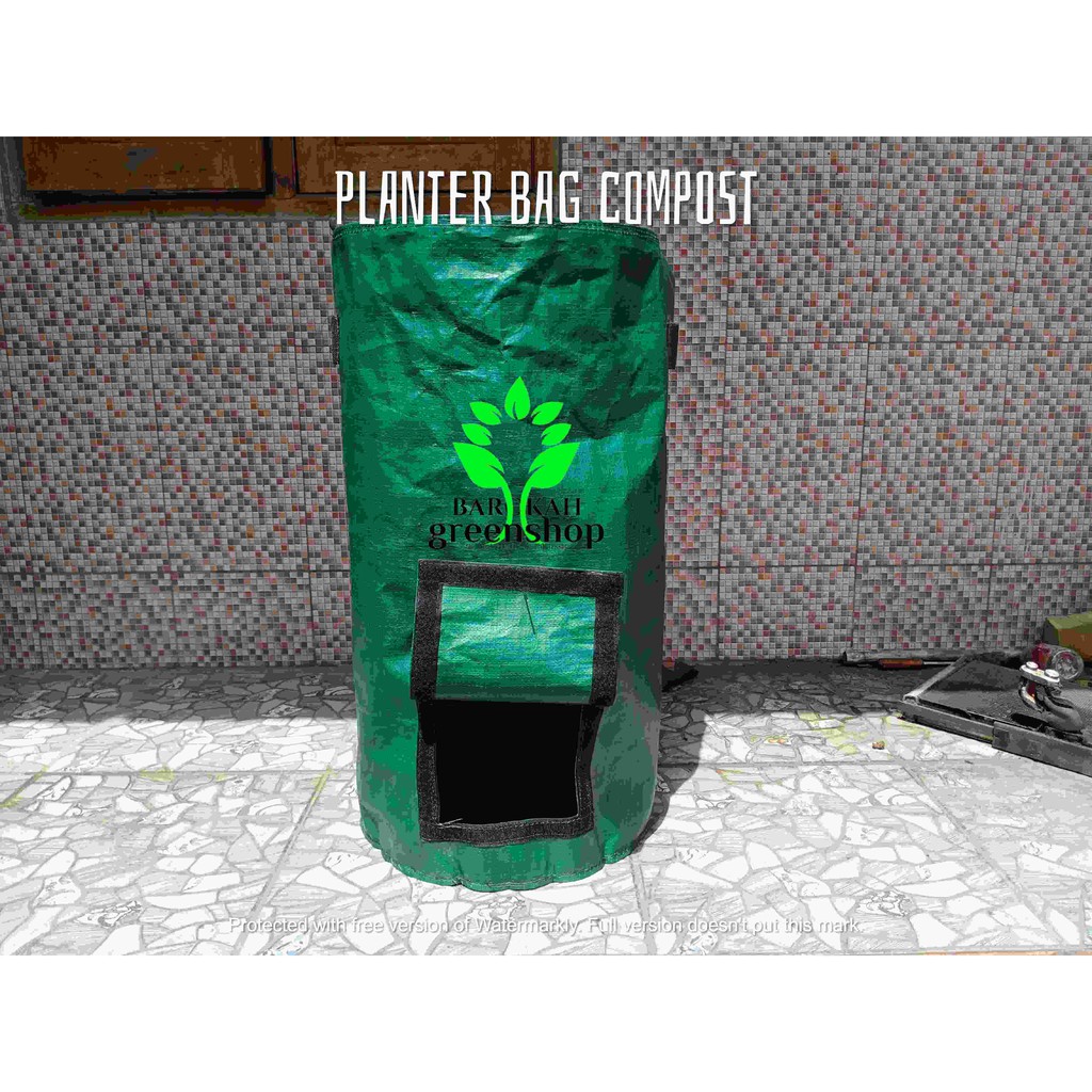 Compost bag  80 L - tas kompos olah limbah daun sampah - organik - Panter bag compost