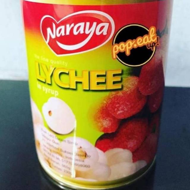 Naraya Buah Lychee kalengan 565gr