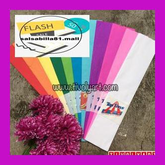 

Q3Sdy6- Kertas Krep Lembaran Size 60X110 Cm R5Eu80-