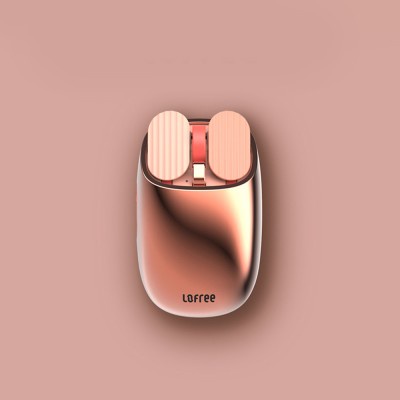 READY STOCK  Lofree Mouse Multi Colour (Rose gold)