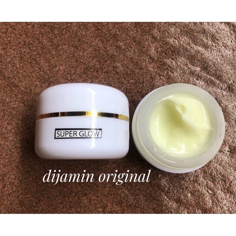 Super glow Night Cream gel - krim malam whitening / memutihkan & menghilangkan flek tebal