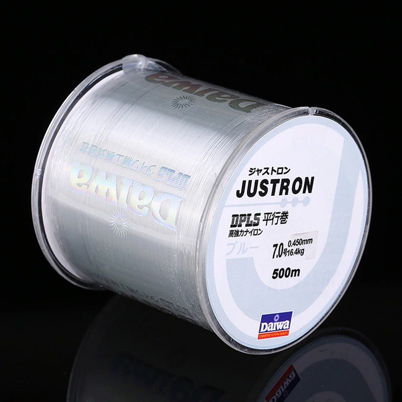 BENANG NYLON JUSTRON 500M TALI PANCING BENANG NILON PANCING BENANG NYLON SNAR PANCING SENAR PANCING 