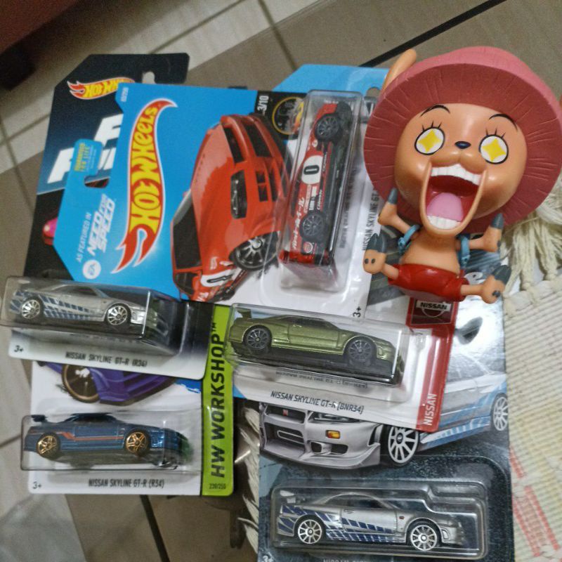 HOT WHEELS NISSAN R34