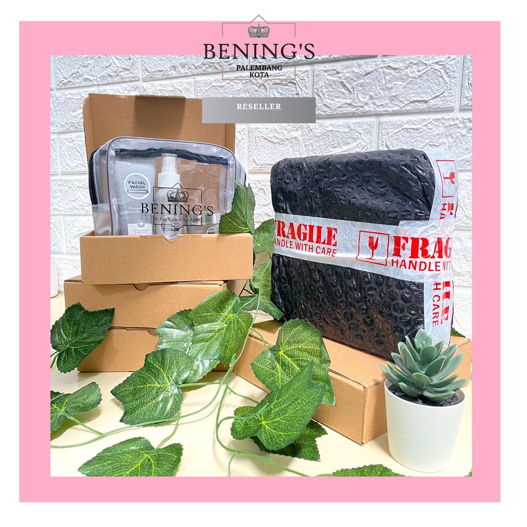 BENINGS SKINCARE by DR.OKY PRATAMA / PAKET BRIGHTENING/FREE MINI GOLD/MARCHANDISE BENING'S-1