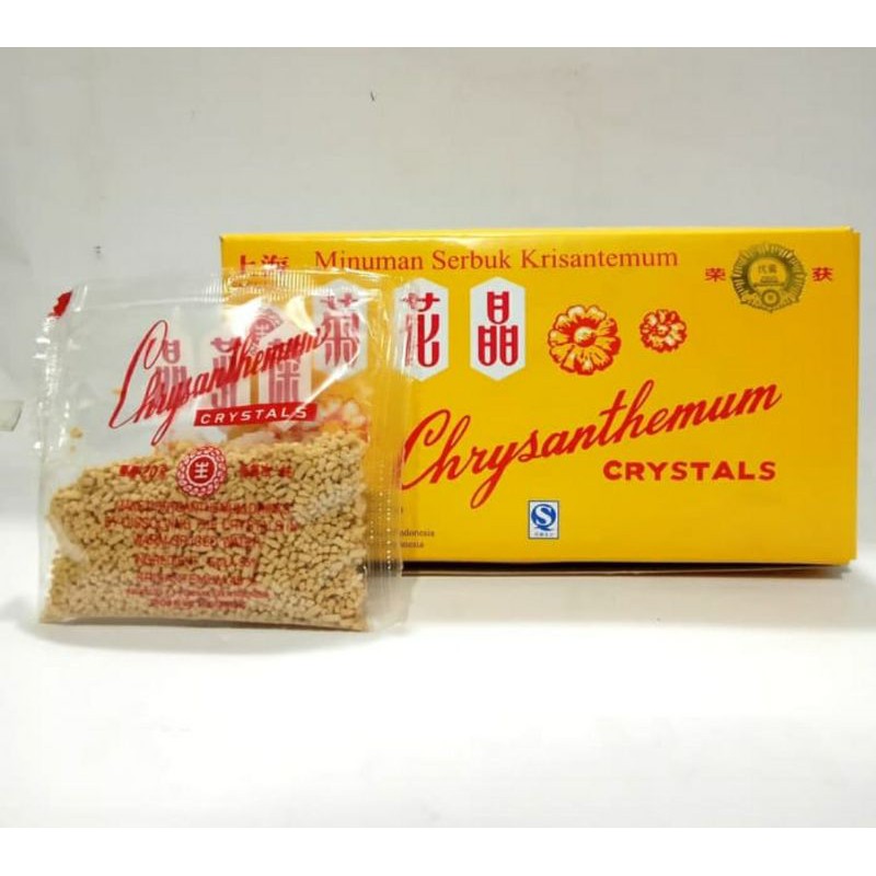 

Minuman Serbuk Krisantemum Chrysanthemum Crystal 10 sachet x 20 gram