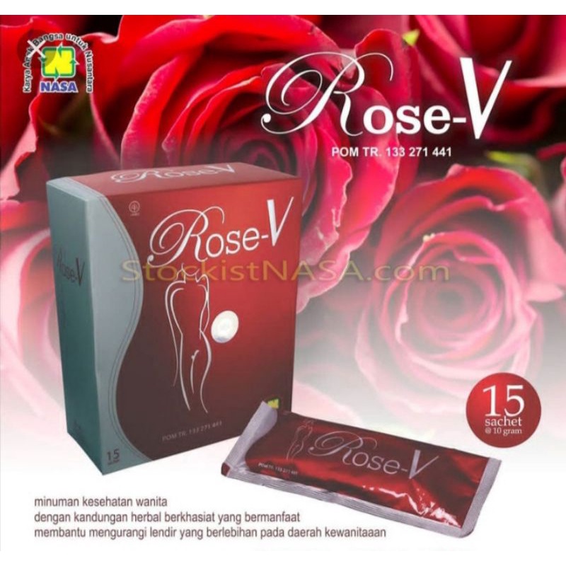 

minuman herbal khusus perempuan ROSE V