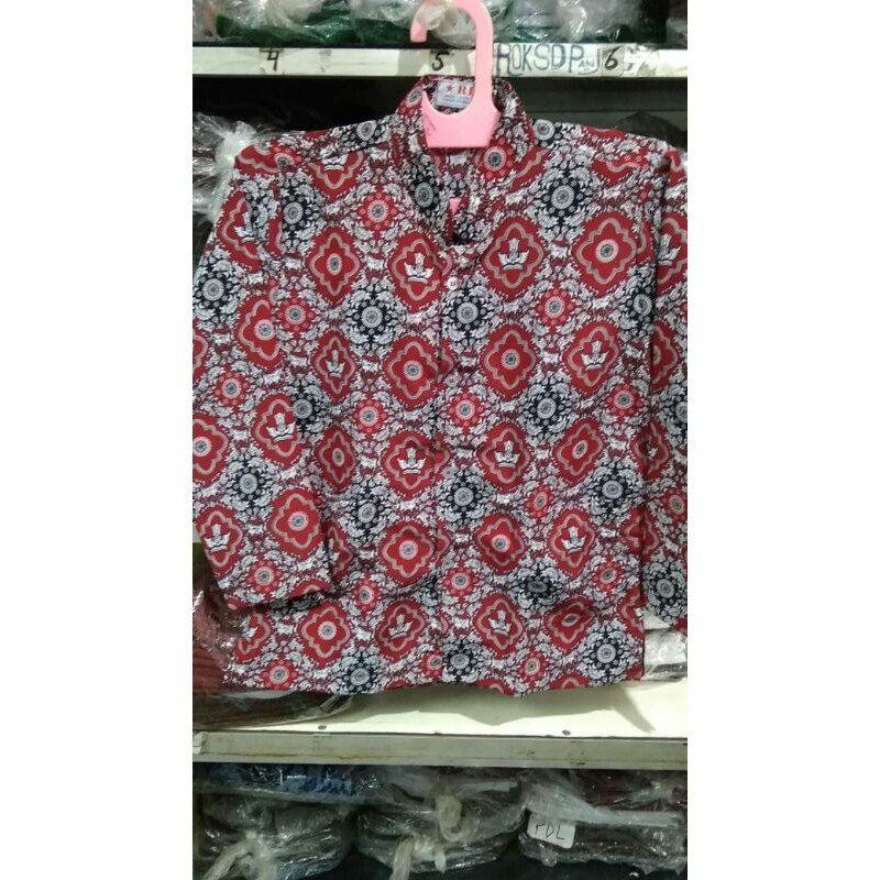 BATIK SERAGAM SD / BATIK SD NASIONAL / SERAGAM BATIK SD /SERAGAM SEKOLAH BATIK SD PANJANG