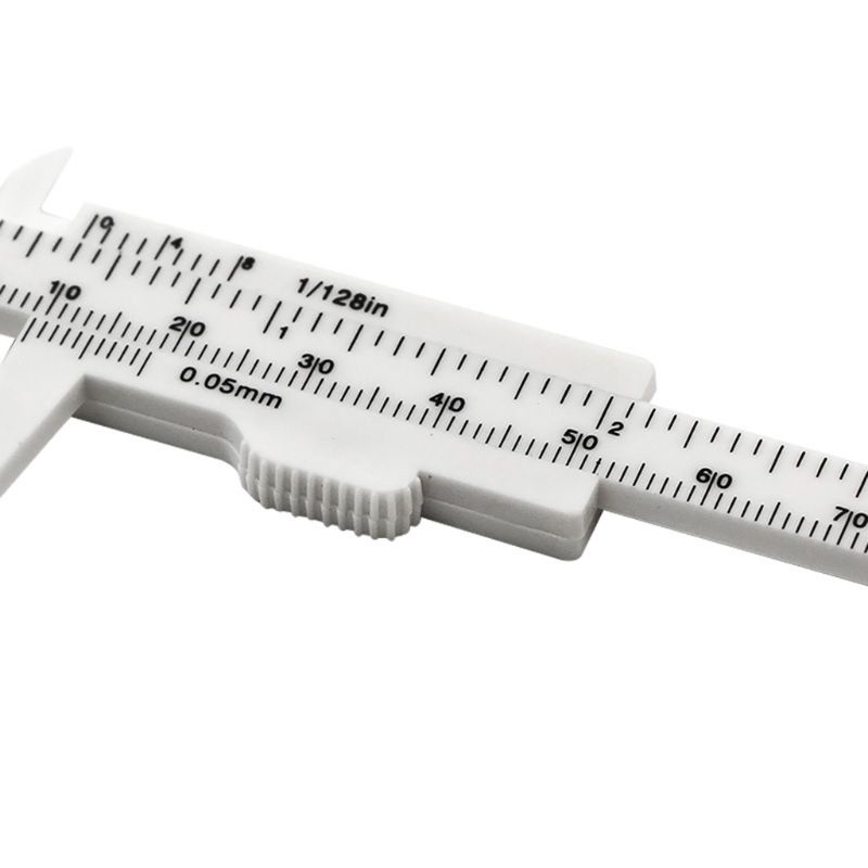 Gro Vernier-Caliper Stainless Steel Caliper 0-80mm Alat Ukur Skala Penggaris Ganda