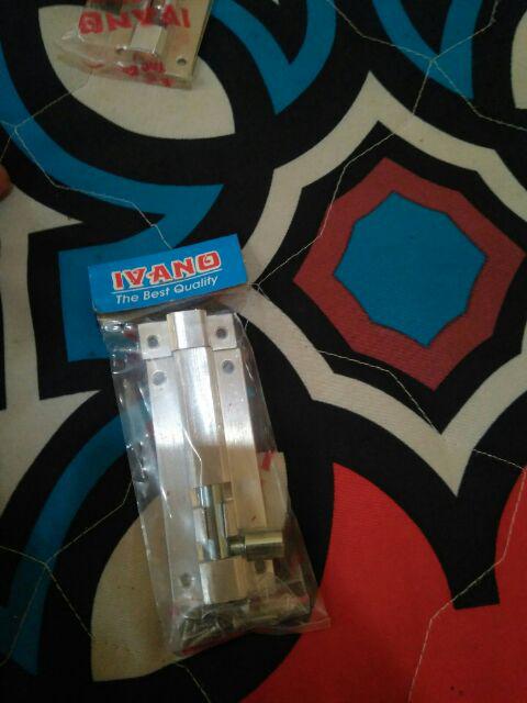 Grendel 3 Inch Grendel Kotak  Alumunium Grendel Jendela Grendel Kamar Grendel Pintu Murah Termurah