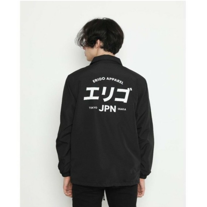 ERIGO COACH JAKET / JAKET COACH ERIGO APPAREL / JAKET PARKA ERIGO APPAREL