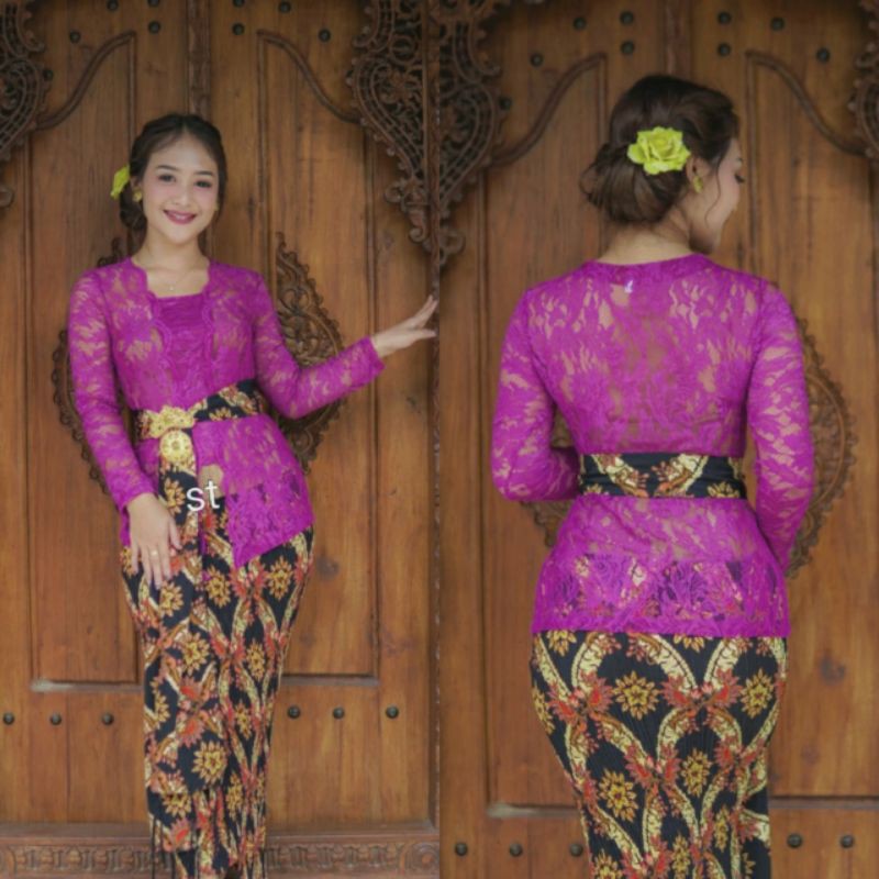 Kebaya Bali Kutubaru Carissa Strait (Kebaya Only)