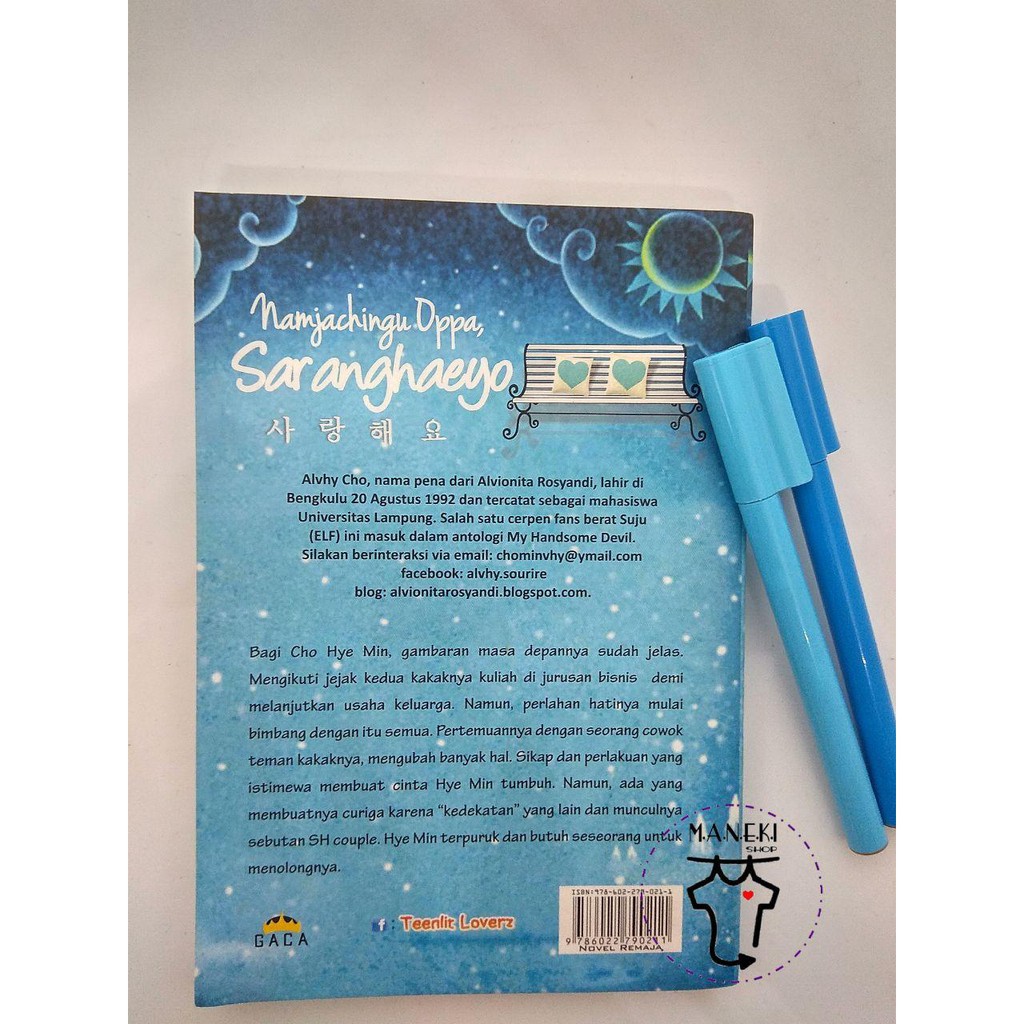 Novel Namjachingu Oppa Saranghaeyo Shopee Indonesia