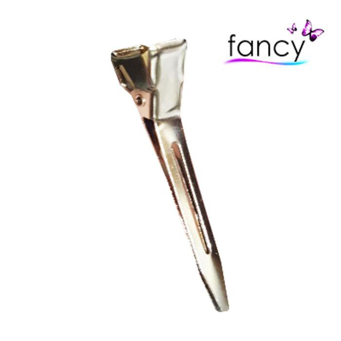 Jepit Bebek Logam Jepitan Rambut Pinkle Besi Serbaguna Stainless Jepit Rambut Salon