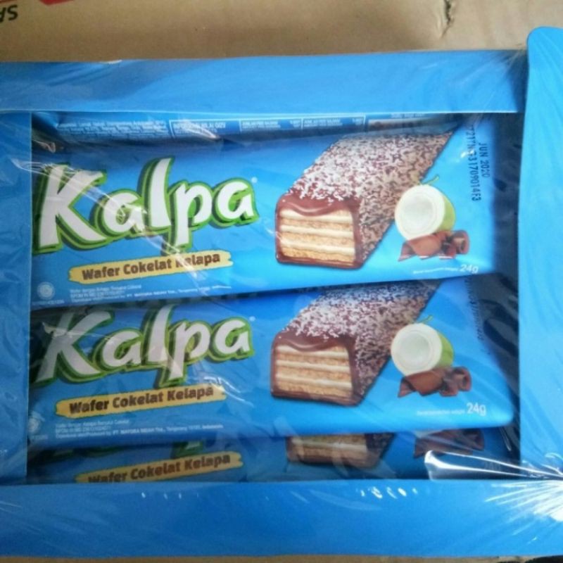 

Beng Beng kelapa klapa /Wafe di balut cokelat dan kelapa