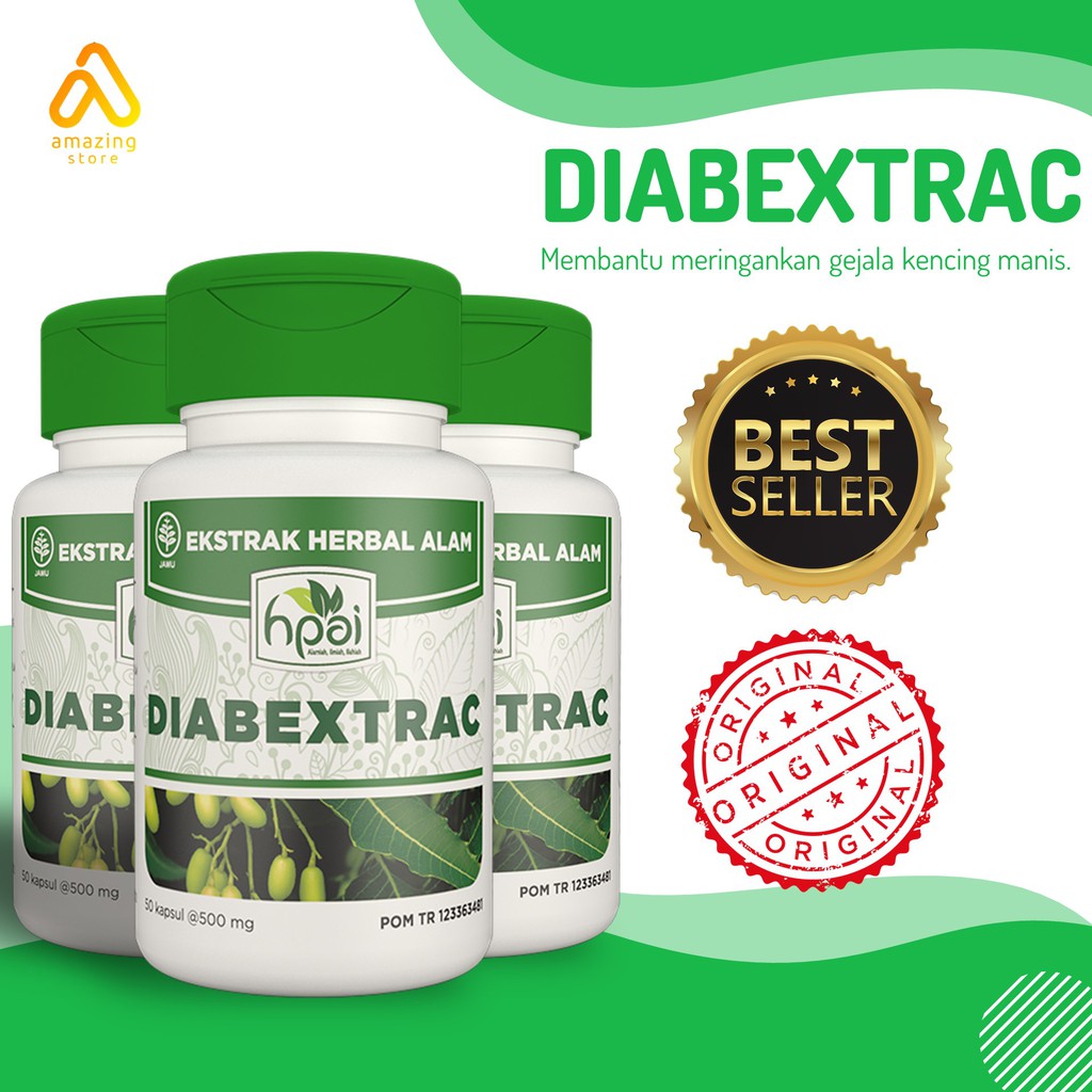 

DIABEXTRAC - Obat Herbal meringankan gejala kencing manis