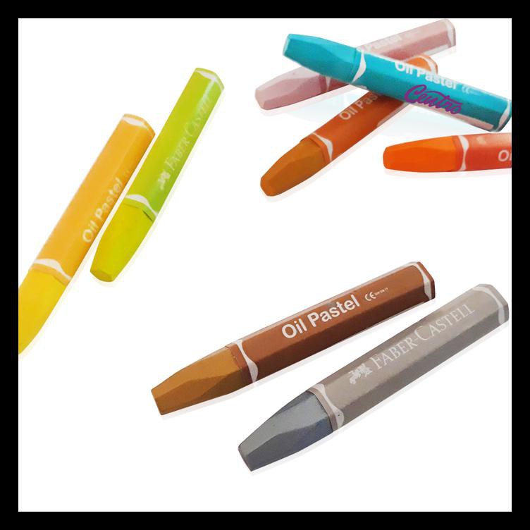 

Faber Castell Hexagonal Oil Pastel Crayon 72 Colours Color Warna Termurah