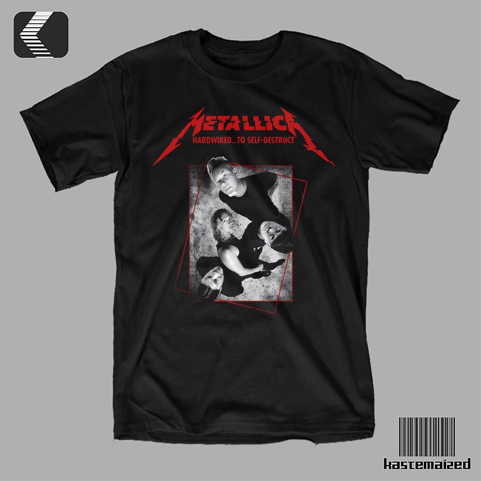 Kaos Band METALLICA - HARDWIRED BAND CONCRETE