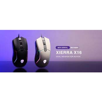 Mouse Gaming Rexus Xierra X16 RGB - Rexus Mouse Gaming Xierra X16 RGB