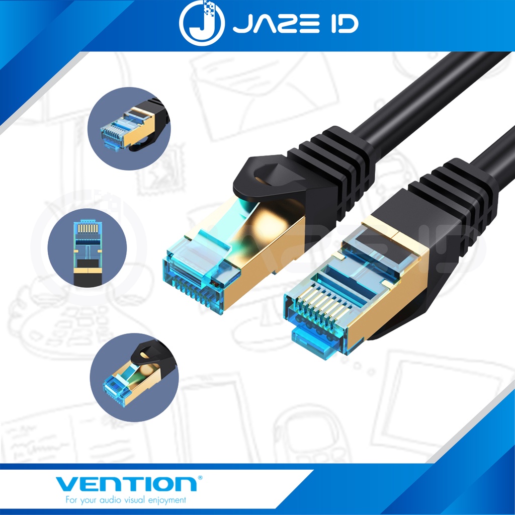 Vention Kabel LAN RJ45 Cat 7 SSTP S/FTP Gigabit Ethernet CAT7 UTP 25M