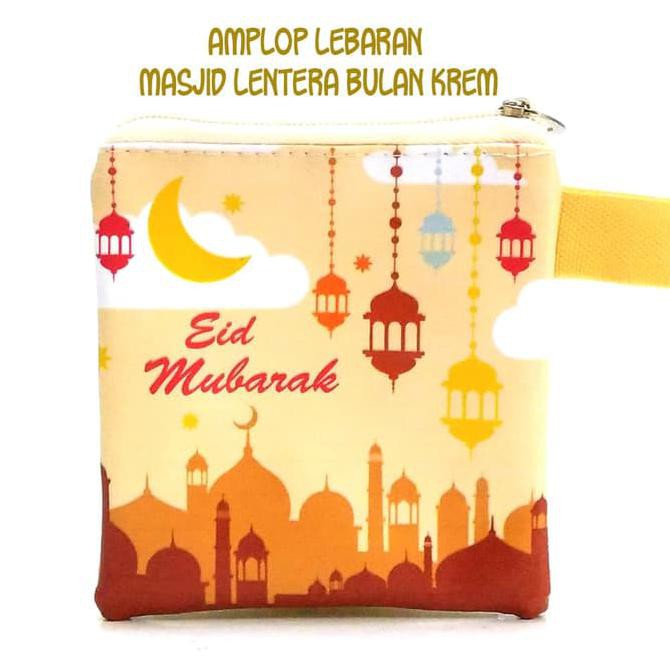 

promo Amplop Lebaran MASJID LENTERA BULAN KREM Suvenir Dompet Pouch Lebaran