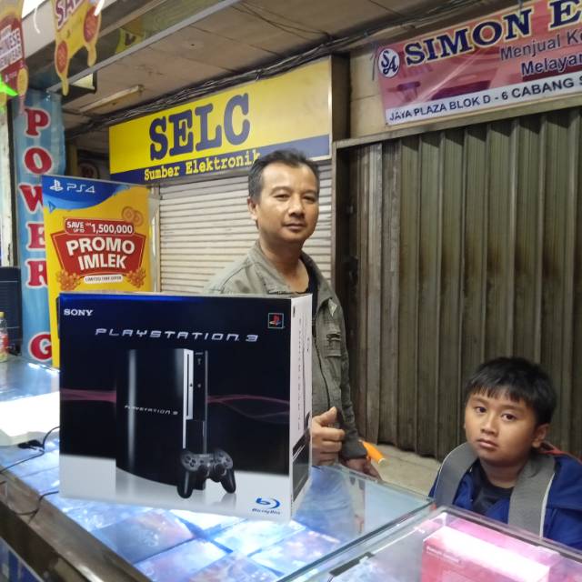 Ps3 CFW tebel HDD 500gb mesin ex Asia impor kelengkapan fullset bergaransi fullgame