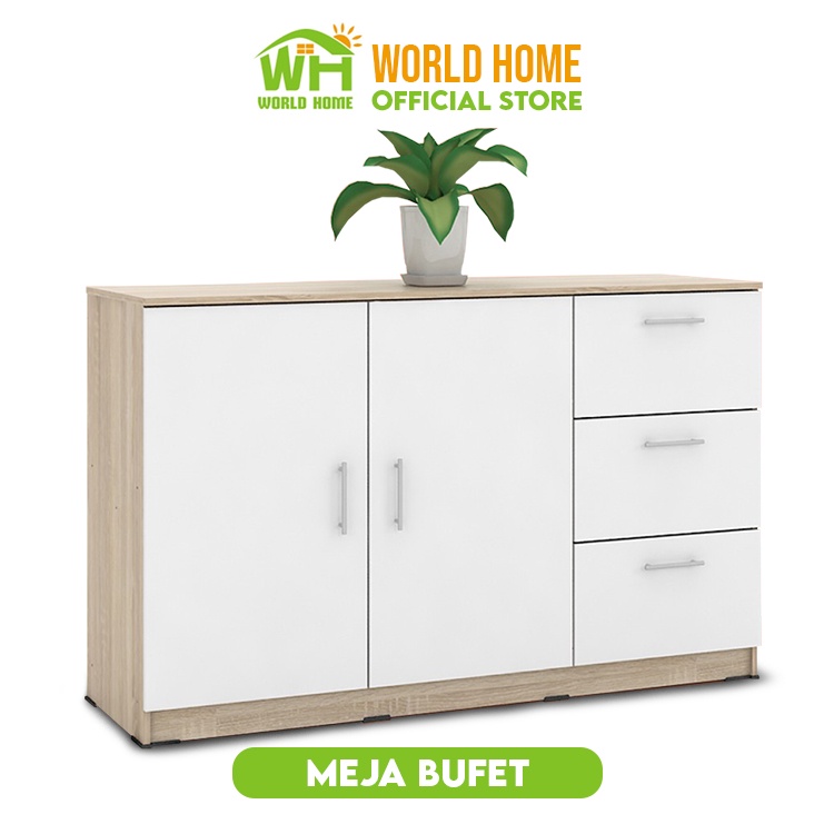 Lemari Buffet Cantik Lemari Serbaguna Cantik / Buffet Dapur Kitchen Set Minimalis