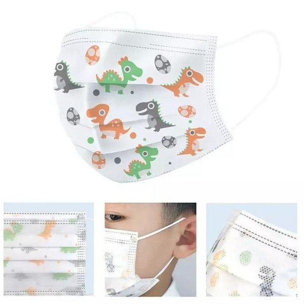 MoonLand 165 Masker Anak 3ply Kids Child Mask Motif Earloop JUAL PER KOTAK