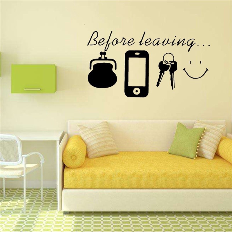 Family Letter Quote Removable Vinyl Decal Art Mural Diy Home Decor
