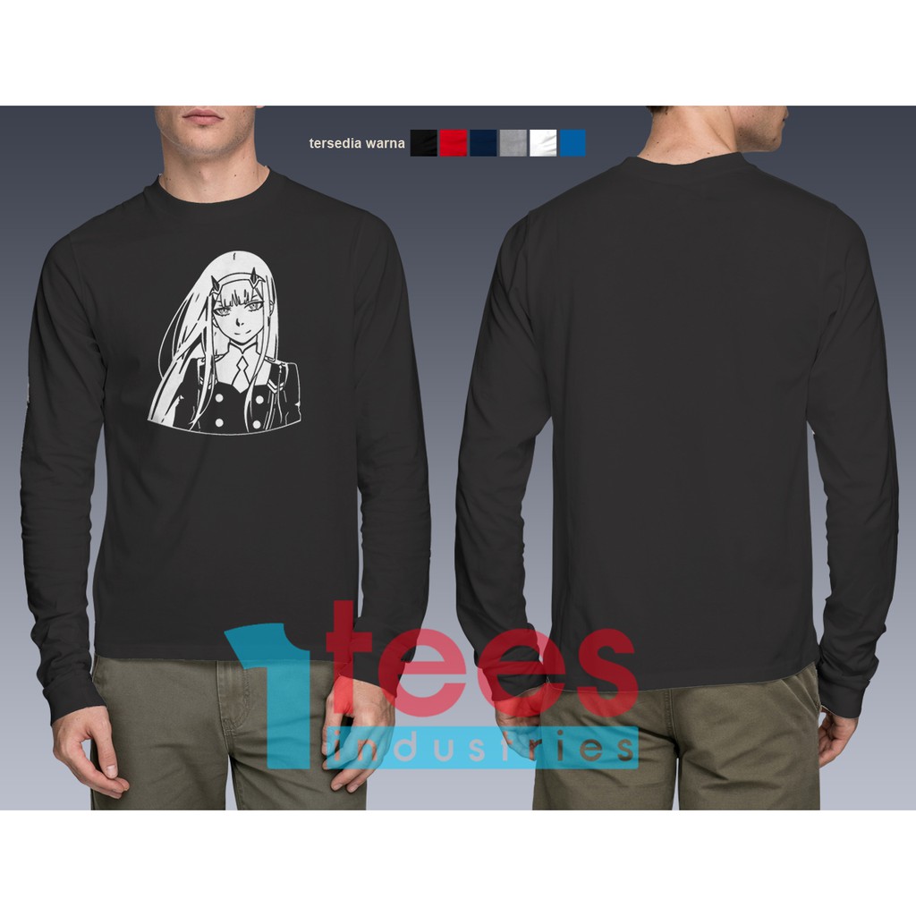 KAOS BAJU ANIME CHAR ZERO TWO DARLING IN THE FRANXX LENGAN PANJANG