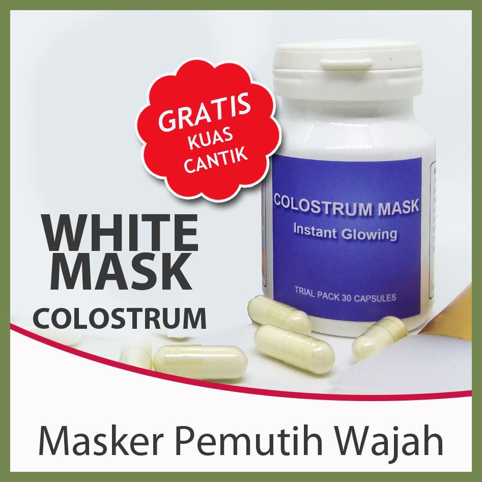 ˜NF' BEAUTY MASK PENGENCANG WAJAH Bahan Alami | MASKER WAJAH KINCLONG GLOWING COLOSTRUM @